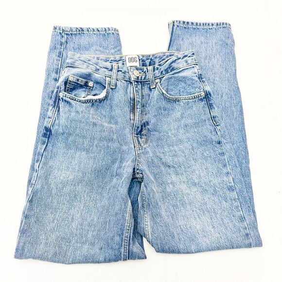 BDG High-Rise Baggy Zip Fly Denim Jeans Size 25 - Picture 5 of 8